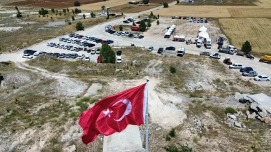 Kütahya'da Boztepe şehitleri anma töreninde kitabe açıldı