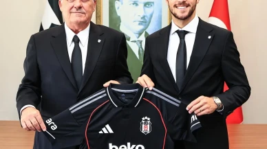 Beşiktaş Başkanı Serdal Adalı David Jurasek ile buluştu