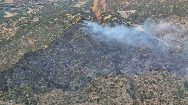 Nazilli’de Makilik Ve Zirai Alanda Çıkan Yangın Kontrol Altına Alındı