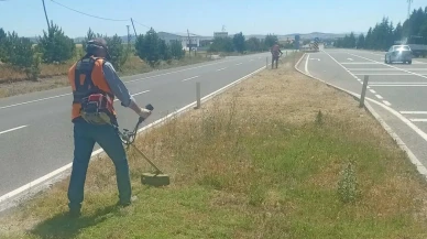 Kütahya Tavşanlı karayolu bakım çalışmaları beğeni topluyor