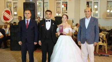 Gazi Üsteğmen Mutlu Duran ve Merve Kaya Duran Muğla'da dünya evine girdi