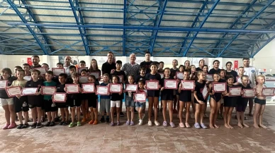 Bilecik'te 15 Temmuz Demokrasi ve Millî Birlik Günü için yüzme müsabakaları düzenlendi