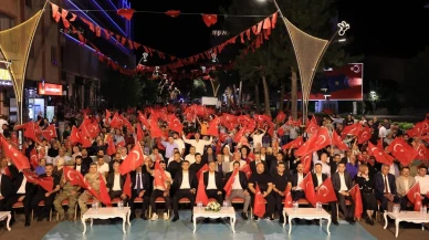 Bingöl'de 15 Temmuz Demokrasi ve Milli Birlik Günü coşkuyla kutlandı