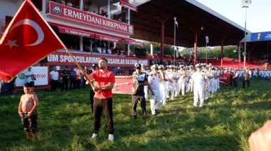 Tarihi Kırkpınar Er Meydanında görkemli tören başladı