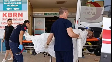 Bursa İnegöl'de apartman sahibi 3. kattan düşerek ağır yaralandı.