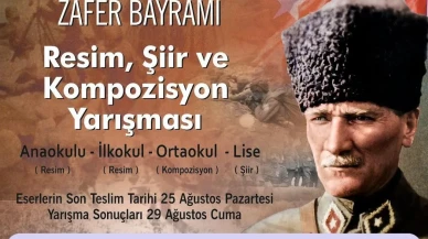Aydın Büyükşehir Belediyesi zafer bayramı için resim şiir ve kompozisyon yarışması