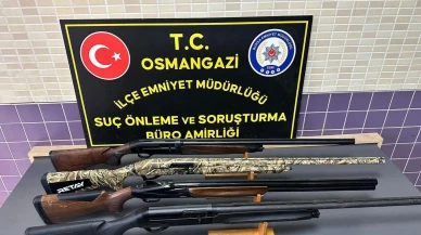 Bursada asker uğurlamasında havaya ateş edenler yakalandı