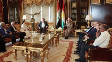 DEM Parti heyeti Barzani ile Erbil’de barış sürecini ele aldı