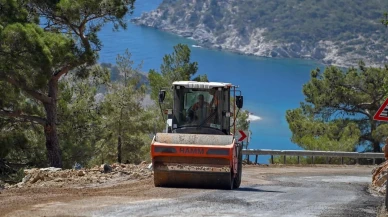 Mersin Yeşilovacık Tisan yolu modern hale getirildi