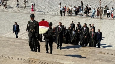 Uyuşmazlık Mahkemesi 80 yılını Anıtkabirde kutladı