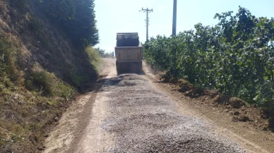 Düzce köy yolları bakım çalışmalarıyla yenileniyor