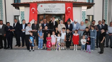 Düzcede depremde yıkılan Yayakbaşı Camisi yeniden açıldı