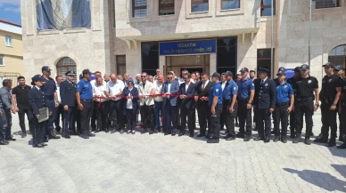 Hisarcık İlçe Emniyet Amirliği yeni hizmet binası törenle hizmete açıldı