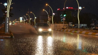 Edirne’de kuraklığın ardından sağanak yağış tarım arazilerine can suyu oldu