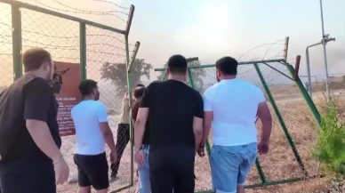 Sakarya Pamukova’da yangın askeriyenin mühimmat alanına sıçradı