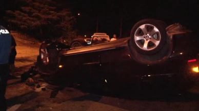 Beykoz’da Hurdaya Dönen Cipten Dört Kişi Yaralanmadan Kurtuldu