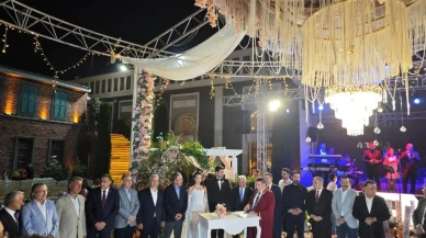 Manisa'da ak parti milletvekili tamer akkal'ın kızının düğününde siyaset ve bürokrasi