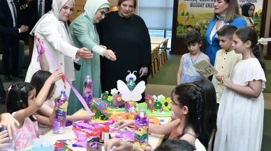 Emine Erdoğan Ve Tamar Bagrationi Millet Kütüphanesini Ziyaret Etti