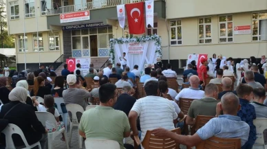 Tavşanlı Çukurköy Mahallesi'nde minik öğrenciler Kur'an kursu töreninde sahne aldı