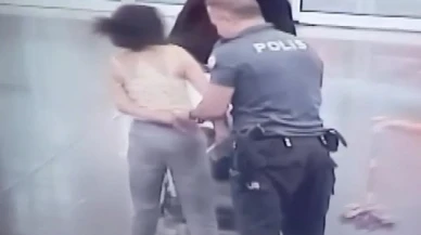 Alkollü kadın Bursa Terminali'nde güvenlik görevlisine saldırdı