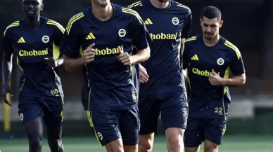 Fenerbahçe Benfica maçı öncesi Şampiyonlar Ligi hazırlıklarını tamamladı