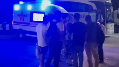 Manisa'nın Kula ilçesinde otobüs şoförleri arasında bıçaklı kavga çıktı