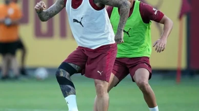 Galatasaray Kayserispor maçı hazırlıklarına Metin Oktay tesislerinde devam etti