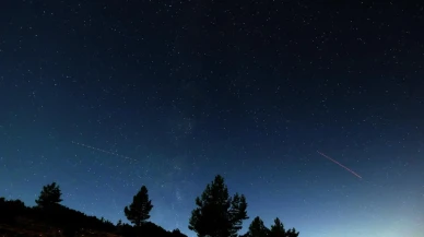 Sakarya'da Perseid Meteor Yağmuru Görsel Şölen Oluşturdu