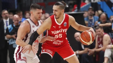 Türkiye A Milli Erkek Basketbol Takımı Letonya'yı 93-73 mağlup etti