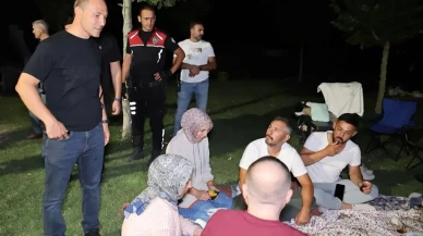Aksaray Polisi Piknikçileri Yangınlara Karşı Uyarıyor
