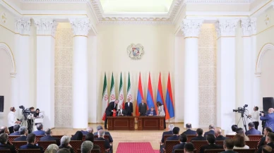 Ermenistan Başbakanı Paşinyan İran Cumhurbaşkanı Pezeşkiyan ile Erivan’da görüştü