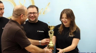 Kütahya OSB Firmalar Arası Voleybol Turnuvasında Keramika Takımı şampiyon oldu