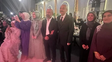 Kasım Akçil'in oğlu Mustafa Kasem ile Beyza Bekli'nin düğün töreni
