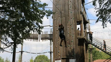 Sakarya'da yaz kursları Macera Park'ta coşkuyla sona erdi