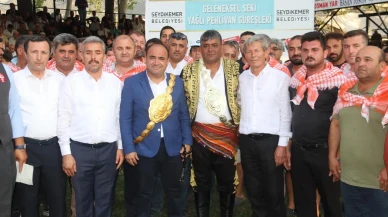 İsmail Koç, Seydikemer Yağlı Güreşleri'nde başpehlivan oldu