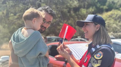 Kuşadası Milli Park ziyaretçilerine KADES ve şiddetle mücadele eğitimi verildi