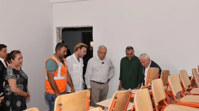 Nilüfer Belediyesi Ve Bursa Büyükşehir Belediyesi Celal Gülayan İlkokulu’nu İnceledi