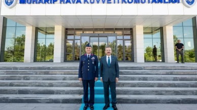 Eskişehir Valisi Aksoy, Korgeneral Dalkıran'a ziyarette bulundu