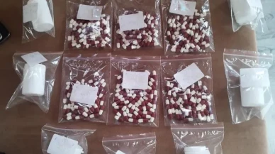 Samsun polis operasyonunda cips paketinde uyuşturucu ve silahlar ele geçirildi