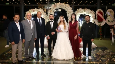 Ayşe Kavaz'ın oğlu Mehmet Emre Eda Çatalkaya ile Erzurum'da evlendi