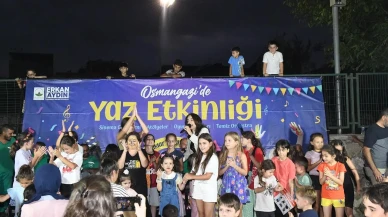 Osmangazi Belediyesi yaz etkinlikleriyle mahallelere neşe getirdi