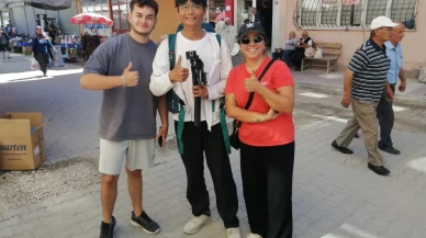 Çinli turist Joe yürüyerek Türkiye'yi gezme macerasına devam ediyor