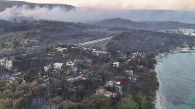 Çanakkale’deki Yangın Güzelyalı Bölgesindeki Villaları Küle Çevirdi
