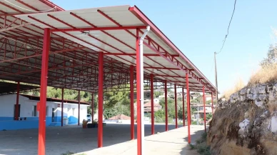 Bozdoğan Belediyesi mahalle tesislerinde yenileme çalışmalarına devam ediyor.