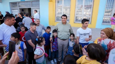Şehitkamil Belediye Başkanı Umut Yılmaz yeni eğitim yılında öğrencilerle buluştu