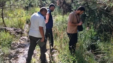 Gediz Gökler Beldesinde sıcak su arama çalışmaları başlatıldı