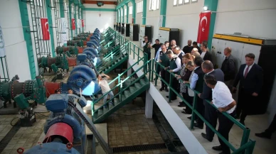 Bakan Yumaklı Çakmak Barajı İletim Hattı'nı Edirne'de açtı