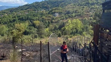 Türkeli’de anız yangını evi tehdit etti ve kısmi hasara yol açtı