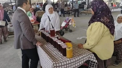 Kaymakam Mehmet Salih Uçar Yenipazar'da halk pazarını ziyaret etti