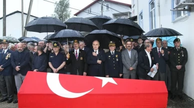 Kıbrıs Gazisi Ünal Aktürk Gaziler Günü'nde Ordu'da son yolculuğuna uğurlandı